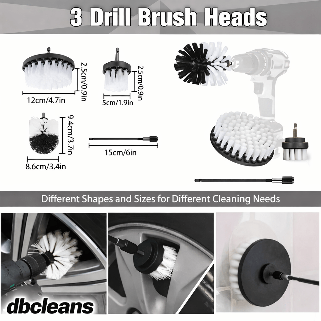 Ultimate 28-Piece Car Detailing Kit - Comprehensive Brush Set for Interior & Exterior Care