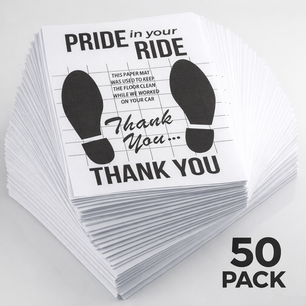 DB Mat Covers Protector 50 Pieces Per Order - DBCLEANS