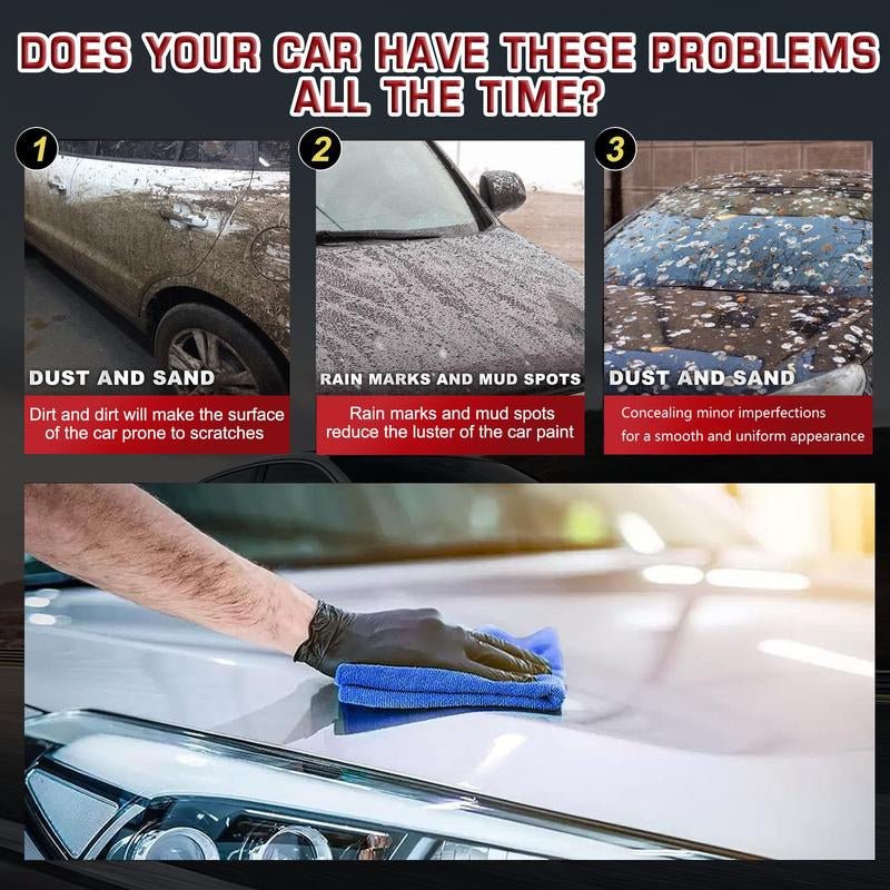 Fyrasol Ceramic Coating Spray – 3 - In - 1 Waterless Wash & Gloss Protector Wax Car Paint Polishing - DBCLEANS