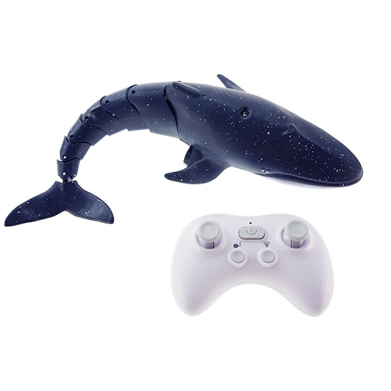 Smart RC Shark Whale Spray Water Toy Remote Electric - Vymanel