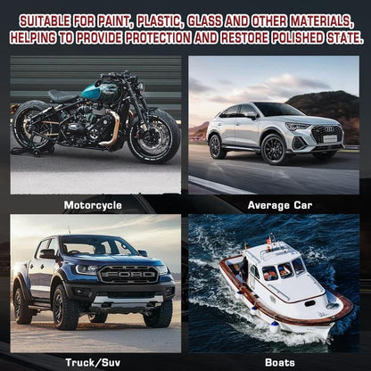 Fyrasol Ceramic Coating Spray – 3 - In - 1 Waterless Wash &amp; Gloss Protector Wax Car Paint Polishing - DBCLEANS