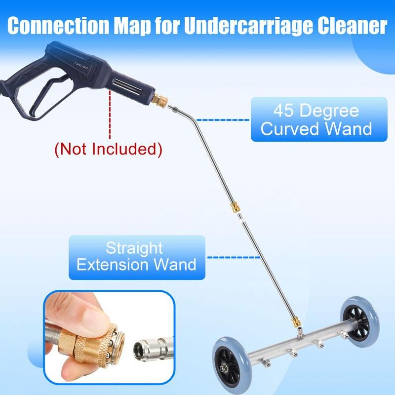 RIDGE WASHER Pressure Washer Undercarriage Cleaner 4000 PSI - DBCLEANS