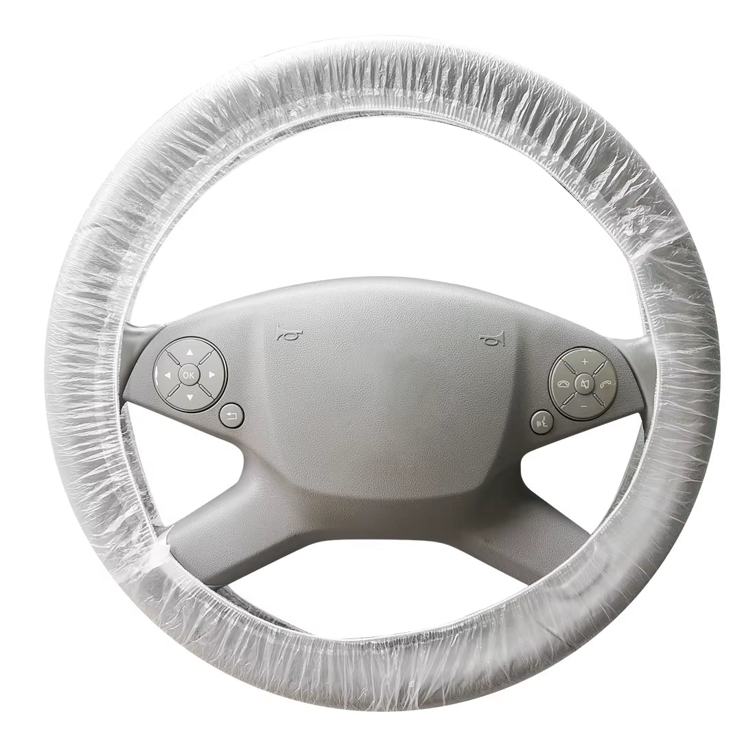 Universal Car Elastic Disposable Steering Wheel Cover Waterproof Anti-Dust Accessories for Auto Car Truck Accessories