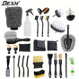 28-Piece Car Detailing Kit Car Detailing Dust Brush Set Auto Detailing Drill Brush Set Car Detailing Brushes Car Accessories Car Detailing Tool Kit Suitable for Interior Exterior Wheels Windshieldcar Wash Accessories