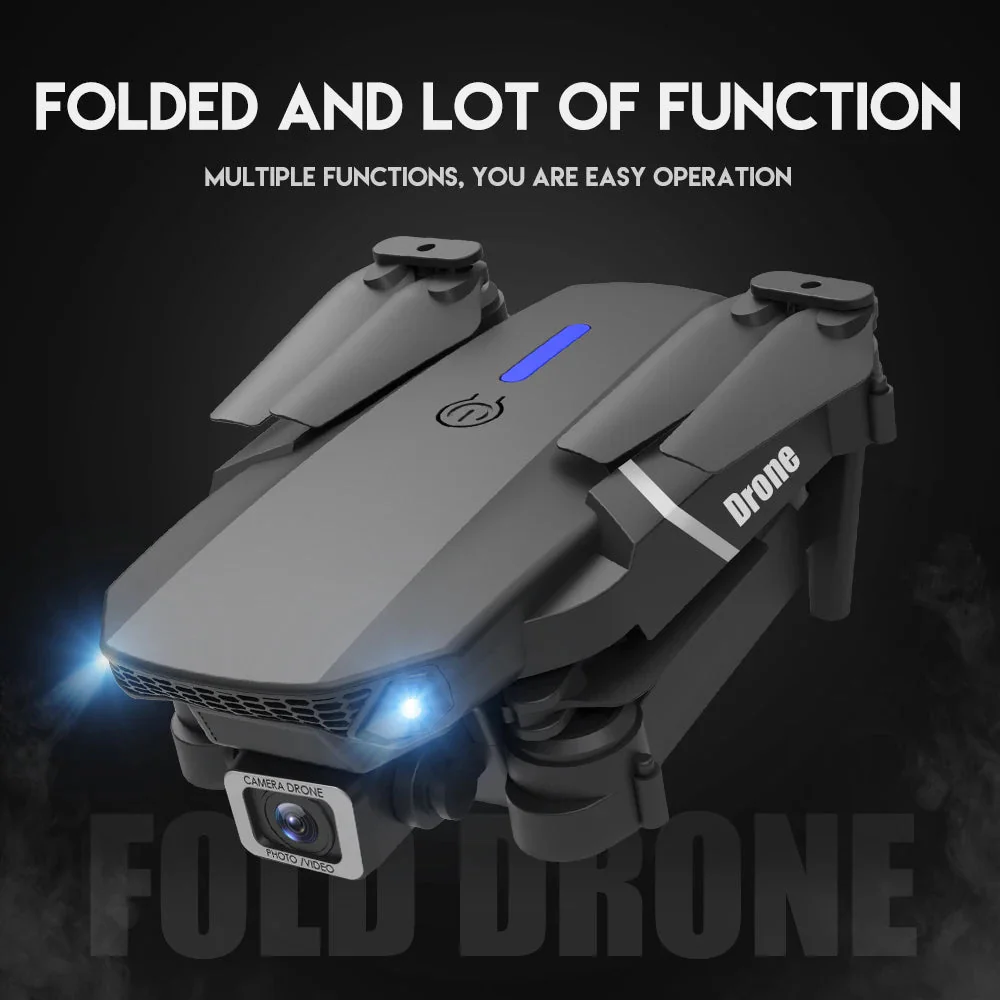 Pro Foldable Quadcopter Drone - WIFI HD 4K Camera - Vymanel