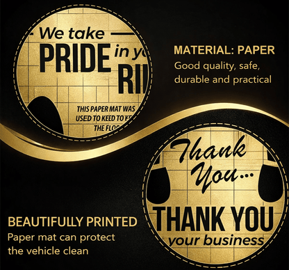 DB Mat Covers Protector 50 Pcs - DBCLEANS