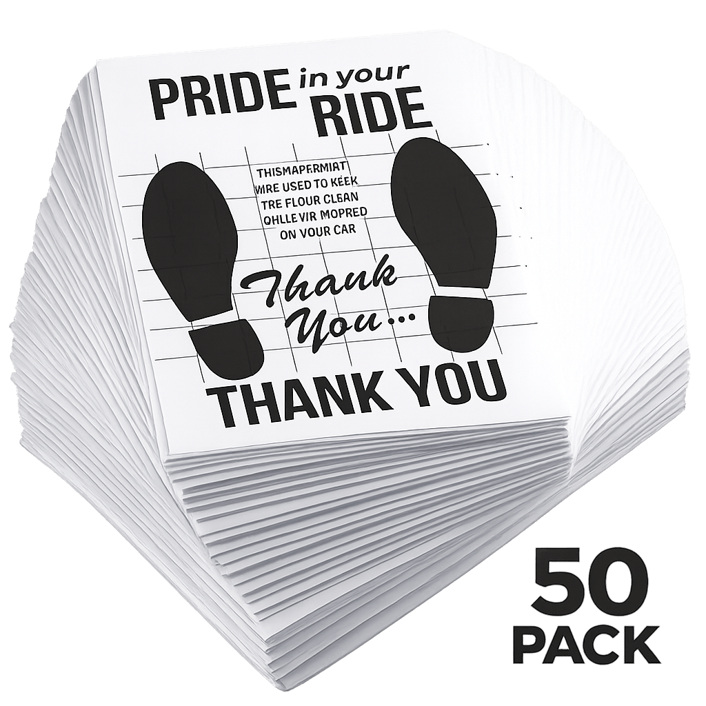 DB Mat Covers Protector 50 Pieces Per Order - DBCLEANS