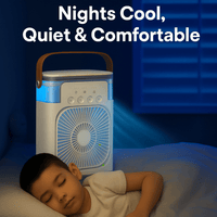 VYMANEL FrostBreeze Mini™ – Instant Cooling Portable Water/Ice Fan - Vymanel