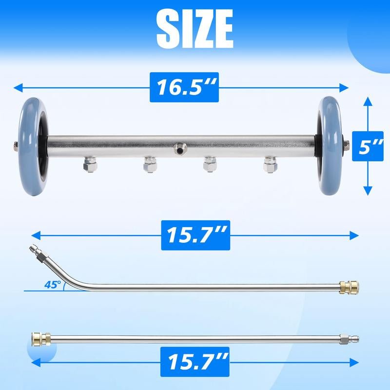 RIDGE WASHER Pressure Washer Undercarriage Cleaner 4000 PSI - DBCLEANS