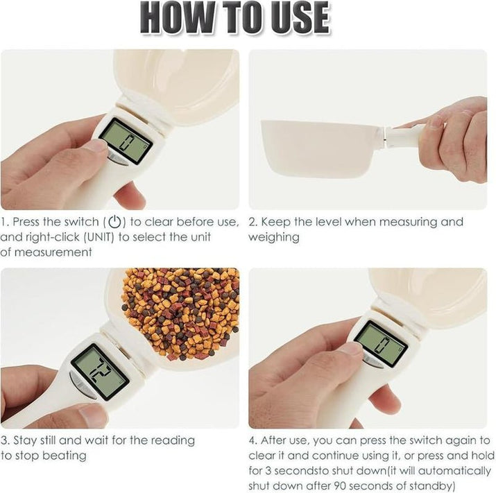 Digital Food Measuring Scoop Scale - Vymanel