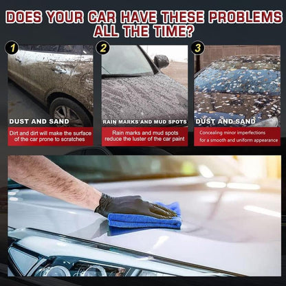 Fyrasol Ceramic Coating Spray – 3 - In - 1 Waterless Wash &amp; Gloss Protector Wax Car Paint Polishing - DBCLEANS