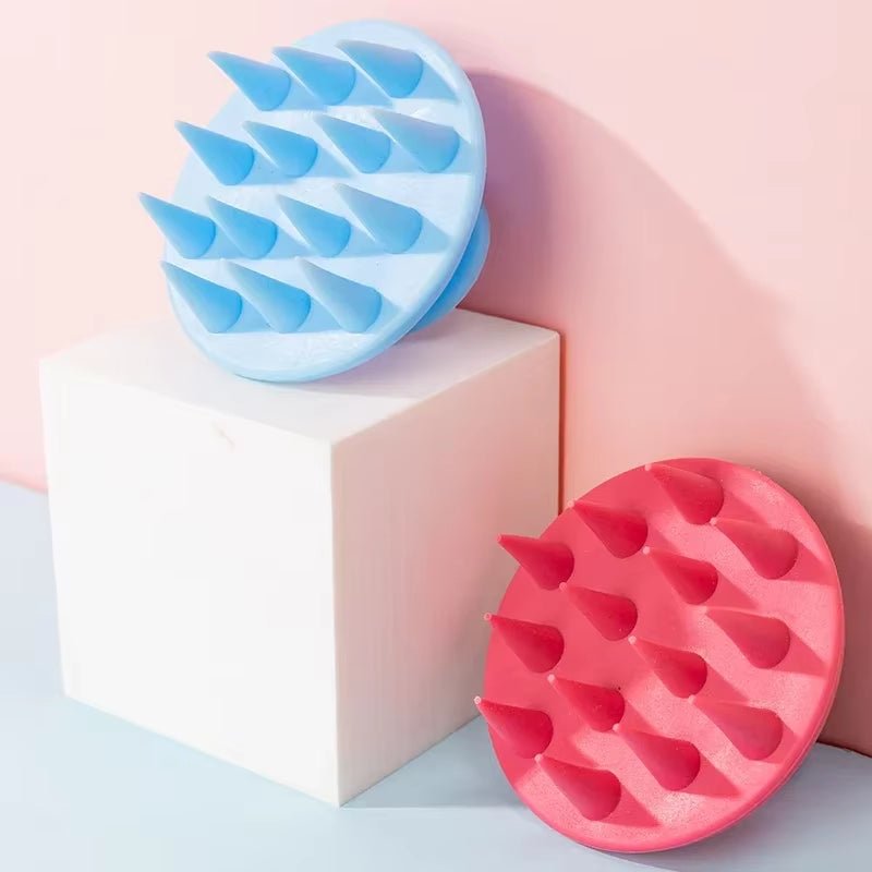 1Pcs Hair Brush Scalp Massager for Hair Growth Mold - Free Silicone Scalp Massager Shampoo Brush Scalp Scrubber Exfoliator Tools - My Store