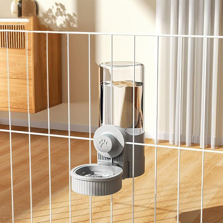 Hangable Pet Feeding Bowl Automatic Pet Feeder - Hanging Feeder Food Water Dispenser - Vymanel