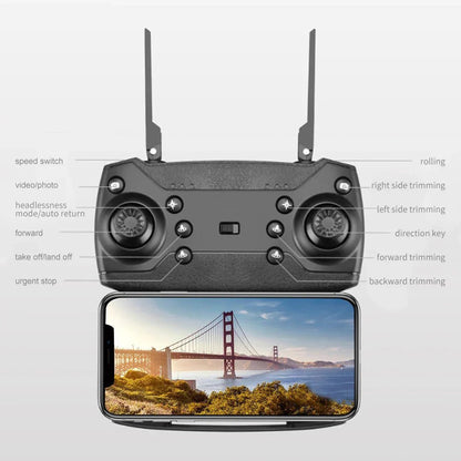 Pro Foldable Quadcopter Drone - WIFI HD 4K Camera - Vymanel